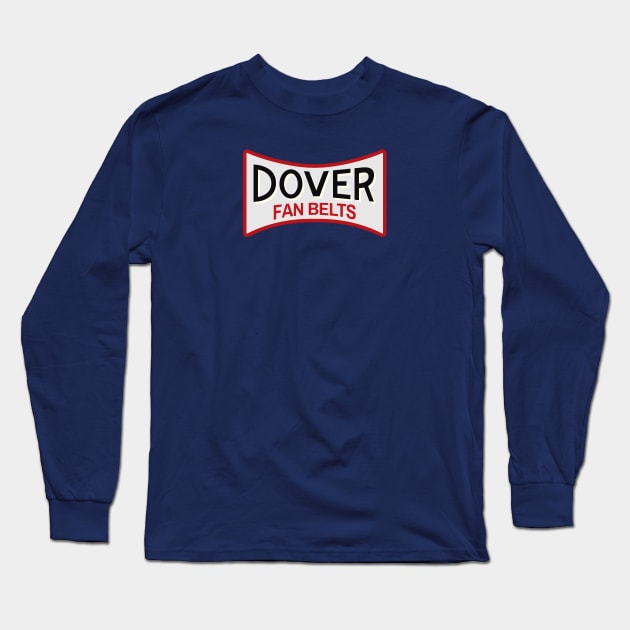 Dover Fan Belts (Original Design - Dark Blue Long Sleeve T-Shirt by jepegdesign